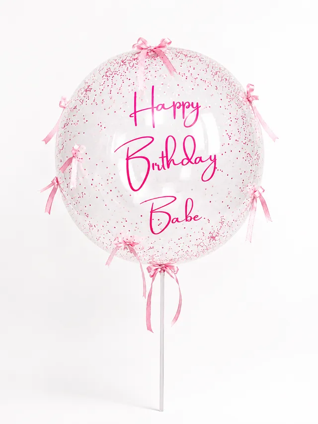 Elegant Ribbon Balloon