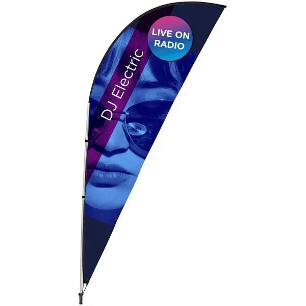 3M Sublimated Double-Sided Teardrop Banner