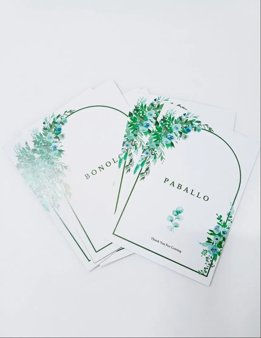 Classic A6 Event Programs