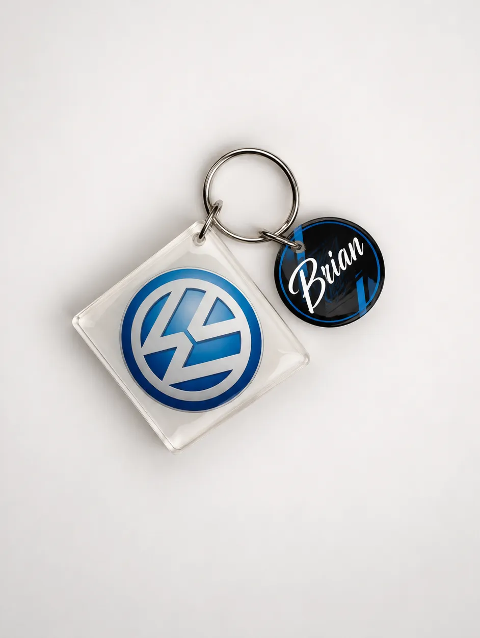 Car 2T Keyholder (Square)