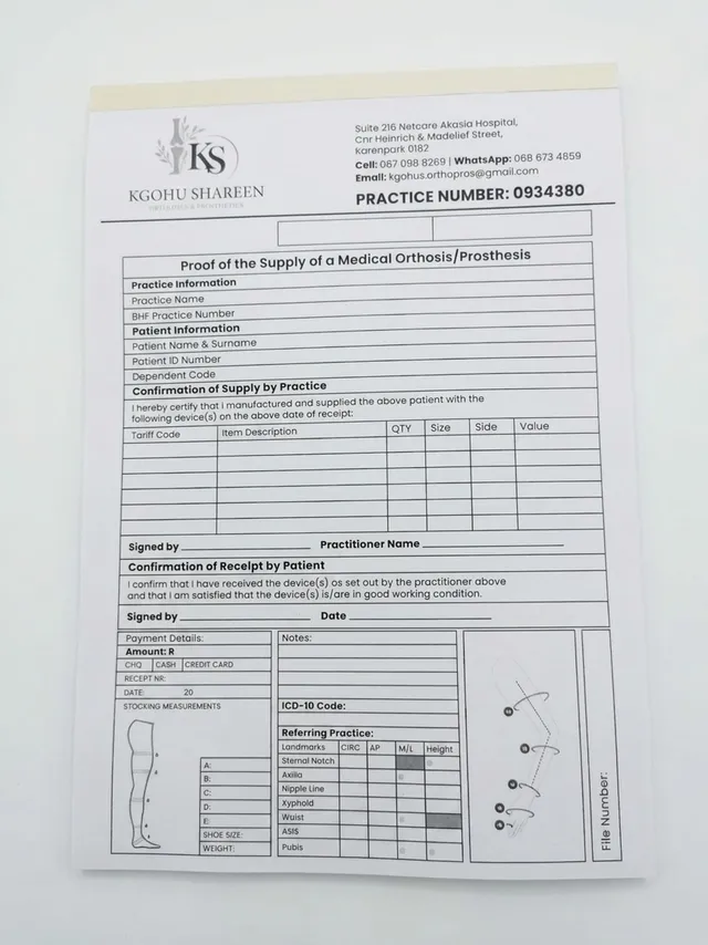 Medical/Prescription Book A4