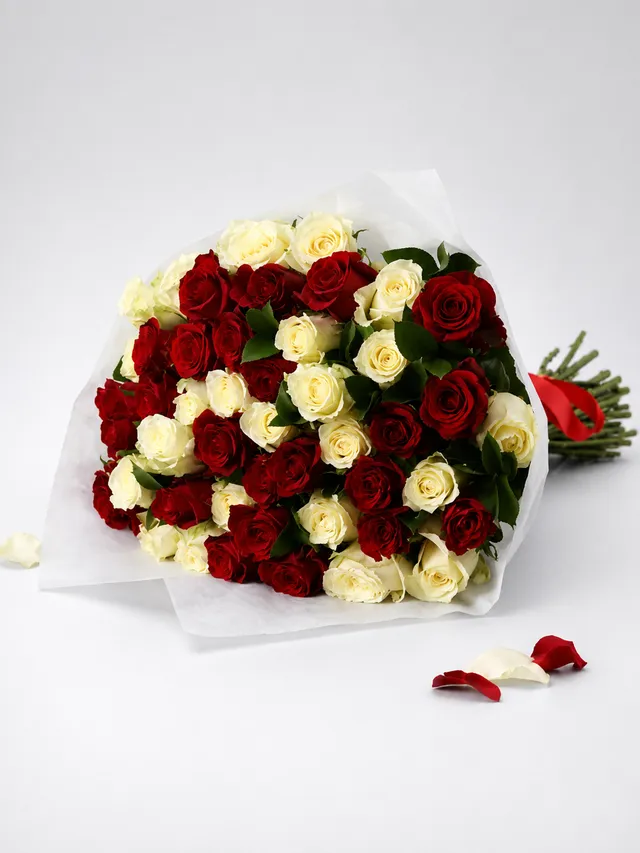 Queen of Hearts Rose Bouquet