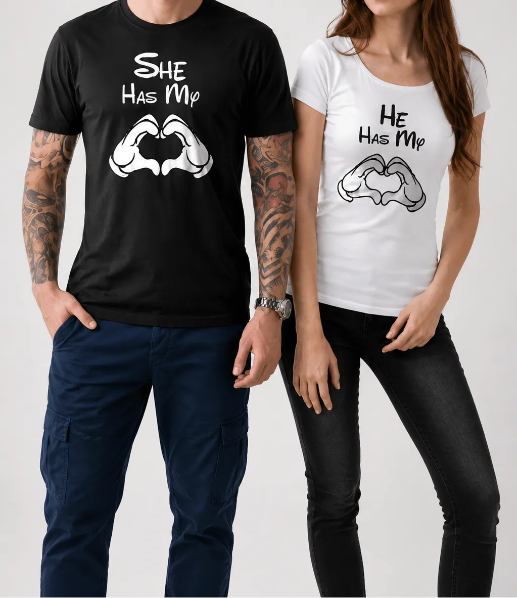 He/She Has My Heart T-Shirts
