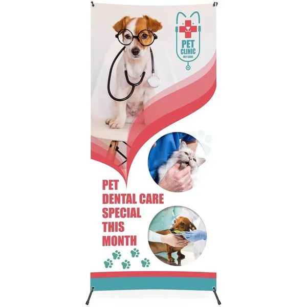 Champion Layflat PVC X-Banner 80cm x 180cm